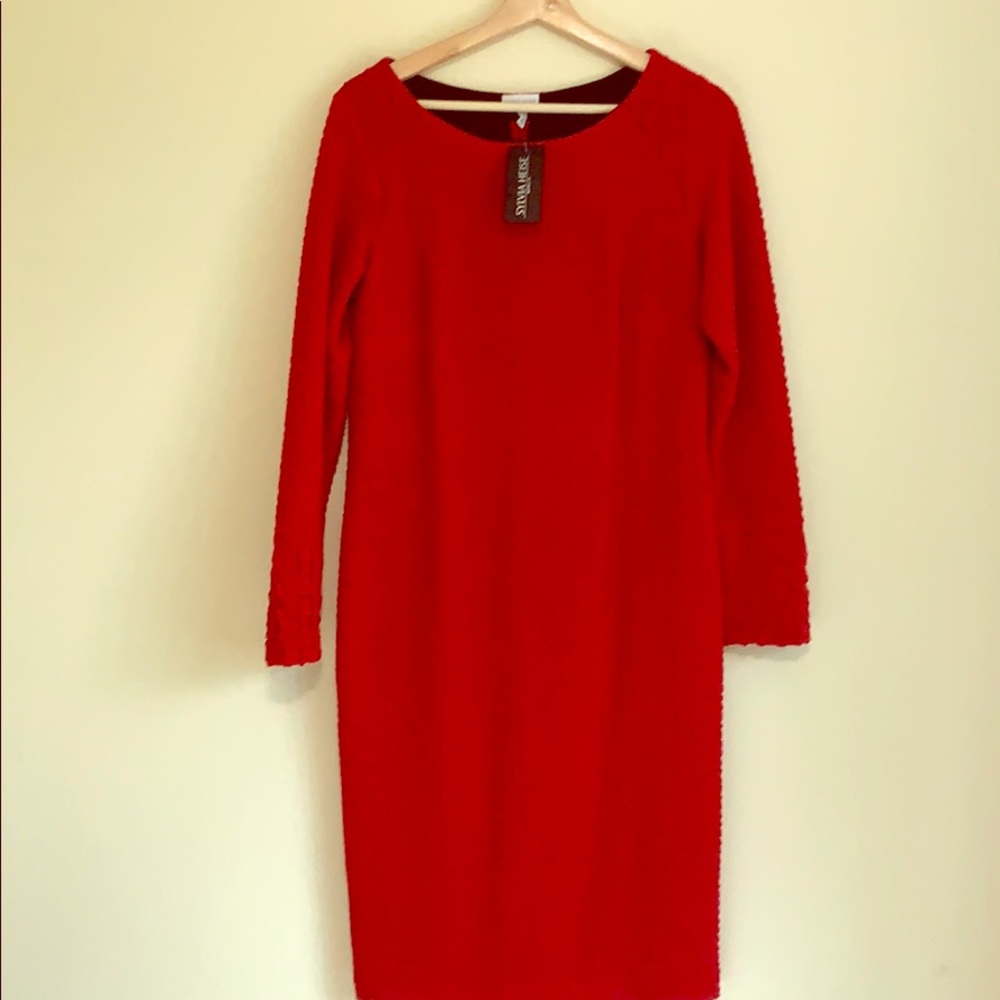 New with tag, Sylvia Heise textured dress.